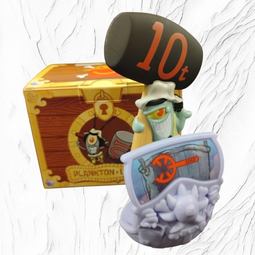 2026 Plankton x Usopp McDonald's SpongeBob x One Piece Happy Meal Toy